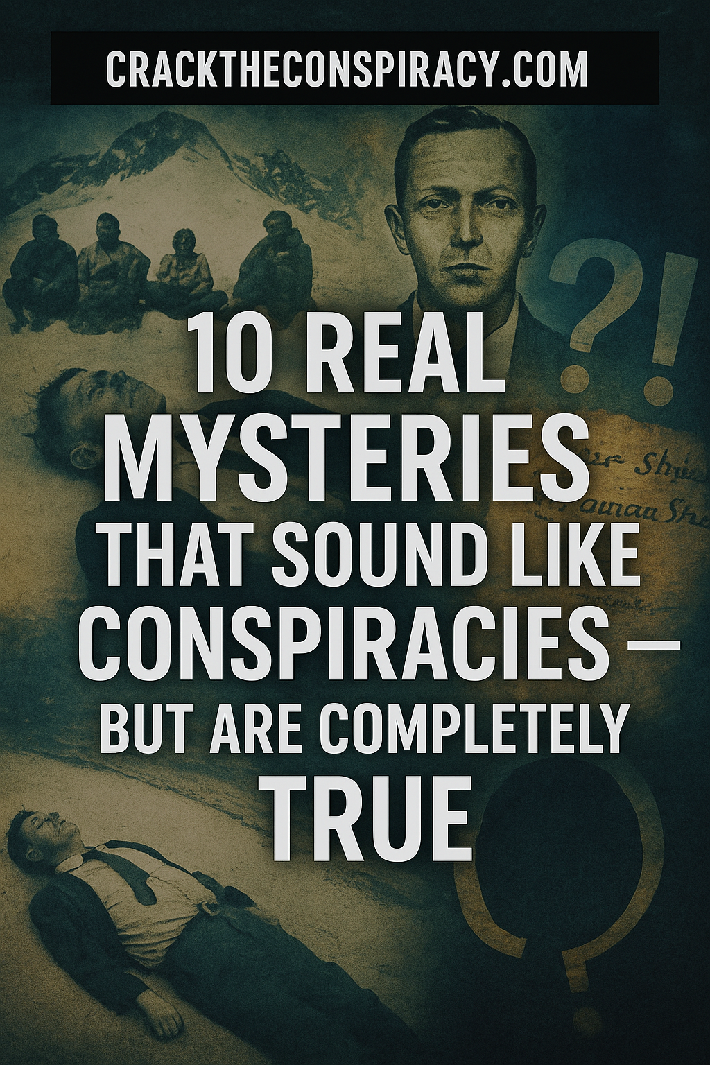 You are currently viewing ⭐ 10 Real Mysteries That Sound Like Conspiracies — But Are Completely True