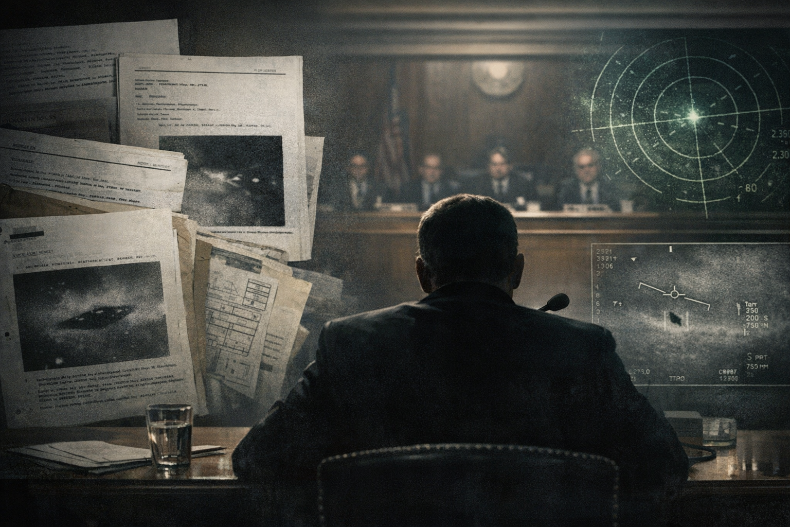 You are currently viewing UFO Disclosure: Hearings, Whistleblowers, and the Proof Gap